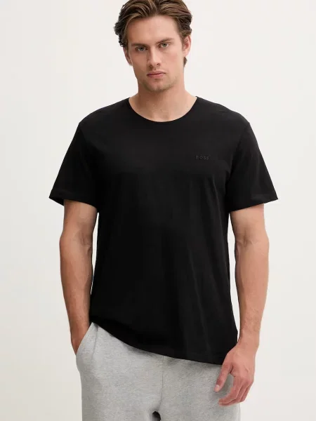 BOSS kratka majica TShirtRN paket 2 kosov črna