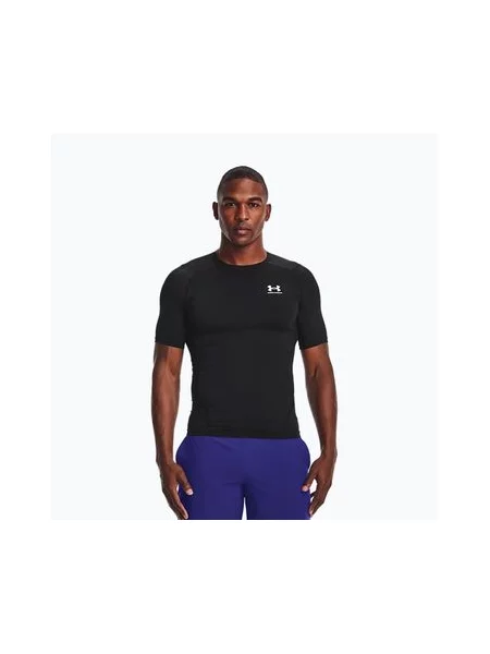 Футболка тренувальна Under Armour Ua Hg Armour Comp SS чорна біла