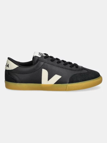 Sneakers Veja W Volley O.T. Leather Black_Pierre EUR 36 μαύρο
