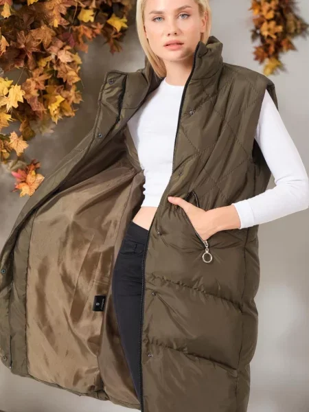 Vestă Dewberry maro