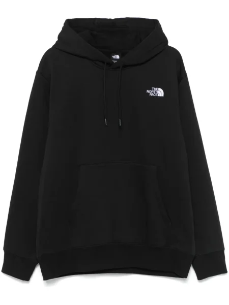 Hanorac cu glugă The North Face cu broderie negru