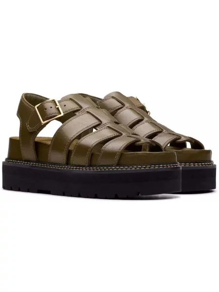 Pantofi Clarks verde