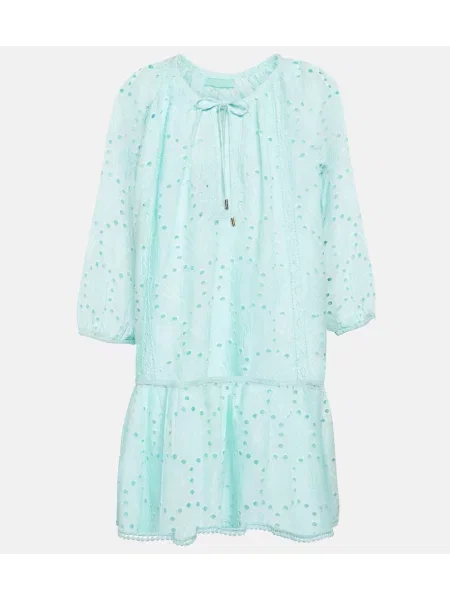 Rochie Melissa Odabash cu broderie albastru