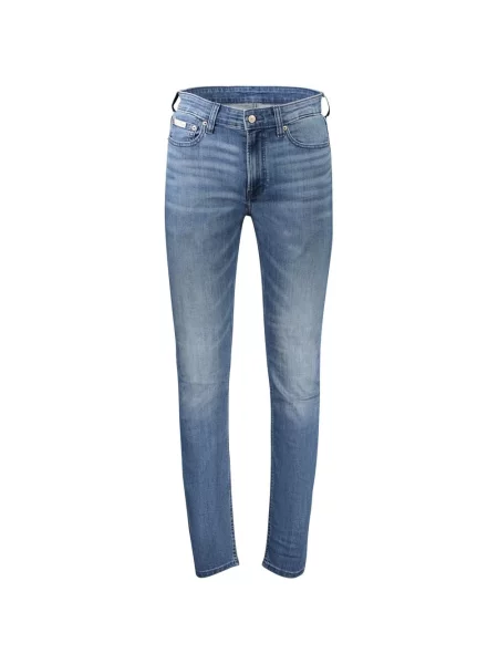 Jeansy Calvin Klein niebieskie