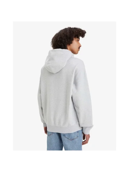 Mikina s kapucňou Levi's sivá