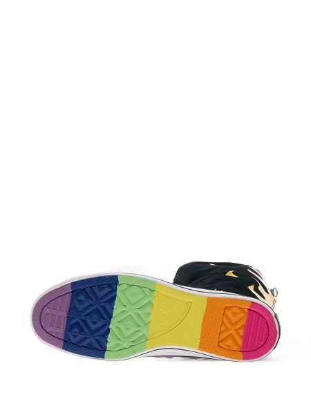 Маратонки Converse Chuck Taylor All Star на платформе с катарама синьо