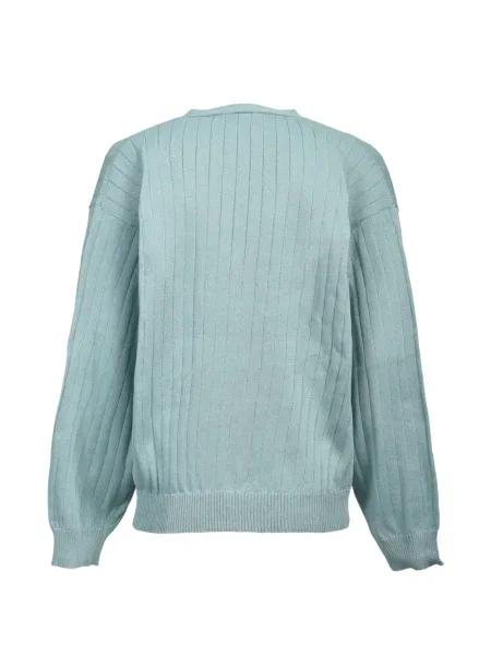 Cardigan Breath cu nervuri albastru