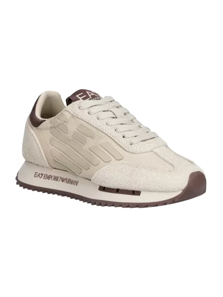 Sneakersy Emporio Armani beżowe