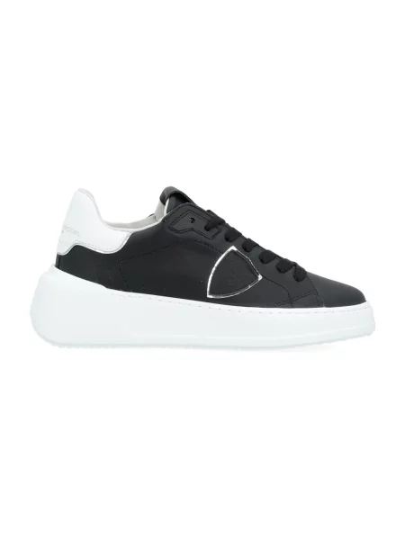 Buty do tenisa Philippe Model skórzane do tenisa czarne