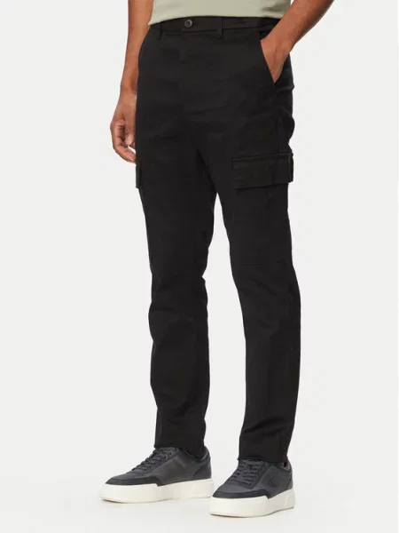 Calvin Klein Cargo nadrág fekete
