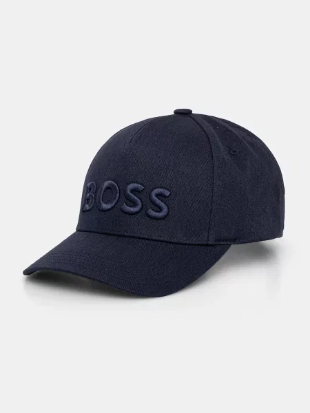 BOSS czapka z daszkiem Boss niebieska
