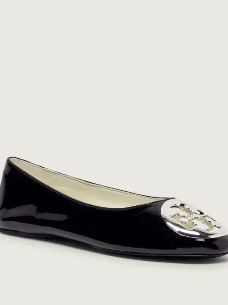 TORY BURCH De piele balerini REVA negru