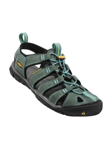Pantofi Keen din piele verde