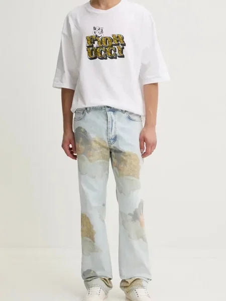 Дънки Fiorucci синьо