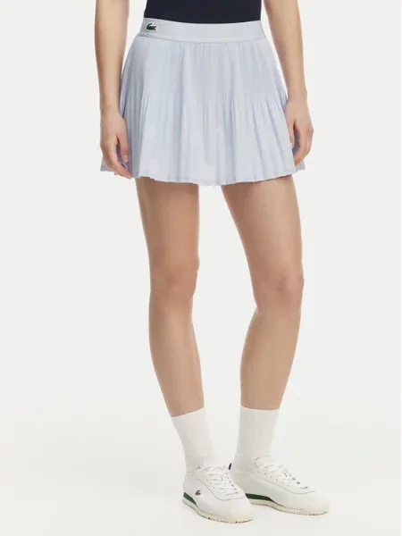 Lacoste Спідниця тенісна Світло-синій синя