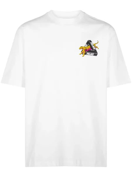 Tricou Palace cu dungi de tigru alb