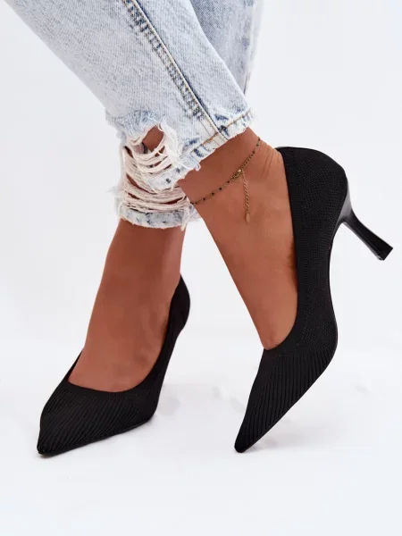 Pantofi cu toc Boto negru