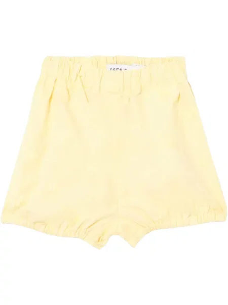 Pantaloni copii Name It galben