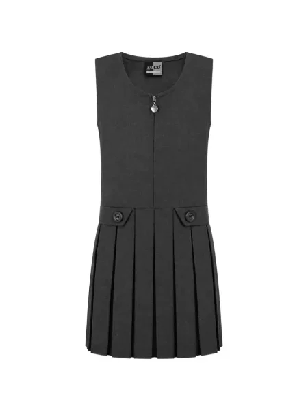 Sukienka dziecięca Zeco Schoolwear szara