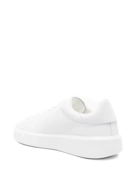 Sneakerși Blauer din piele alb