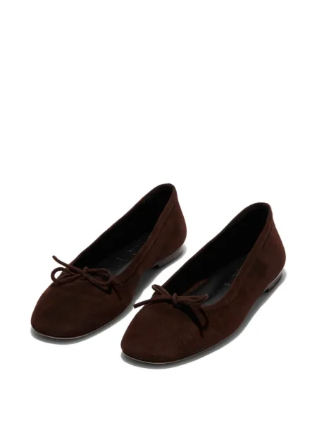 Balerini Aeyde cu funde din piele de căprioară maro