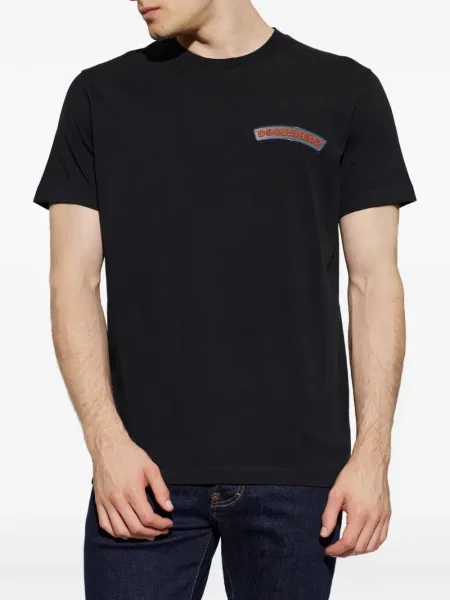 Tricou Dsquared2 cu autograf negru