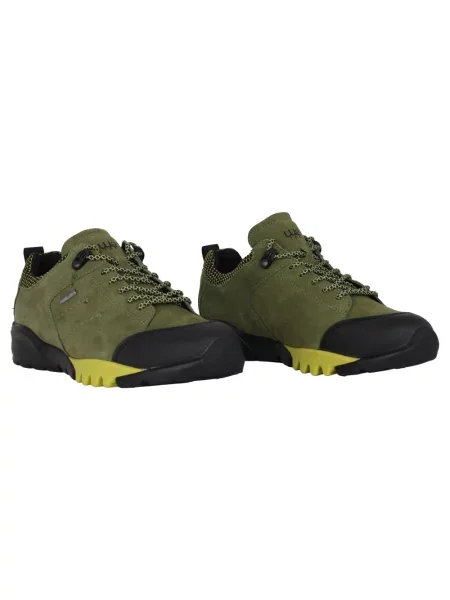 Buty trekkingowe Waldläufer zamszowe trekkingowe zielone