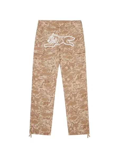 Pantaloni cargo Icecream cu imagine maro