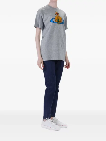 Tricou Vivienne Westwood cu imagine gri
