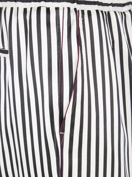 Pantaloni Tom Ford cu dungi alb