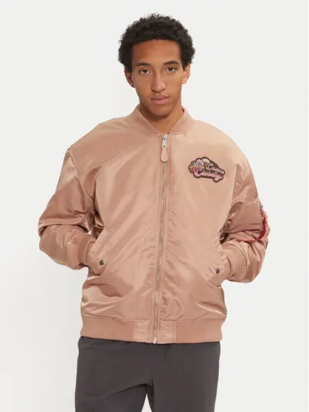 Bomber jakna Alpha Industries bež