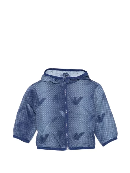 Kurtka dziecięca Emporio Armani niebieska