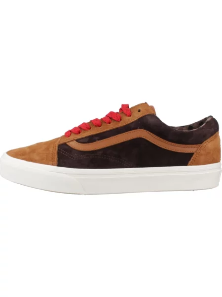 Sneakersy Vans Old Skool brązowe
