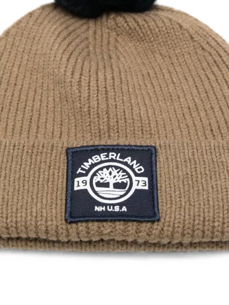 Czapka dziecięca Timberland zielona