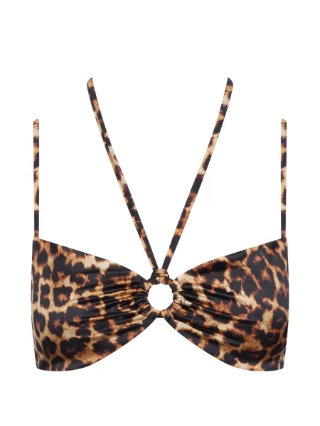 Bikini Maison Close cu imagine cu model leopard maro