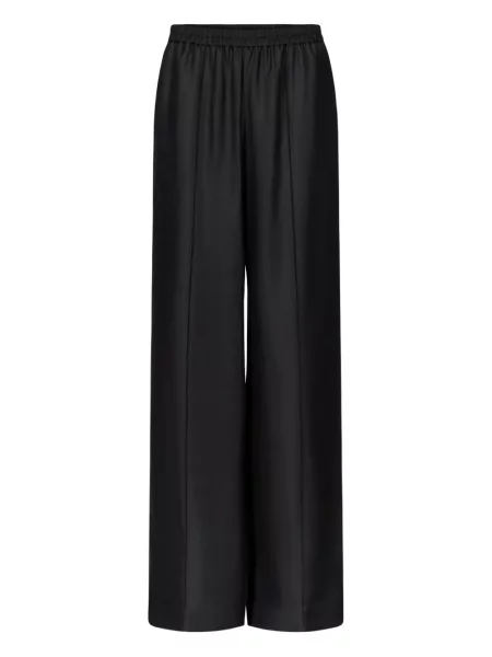 Pantaloni Loulou De Saison din dantelă negru