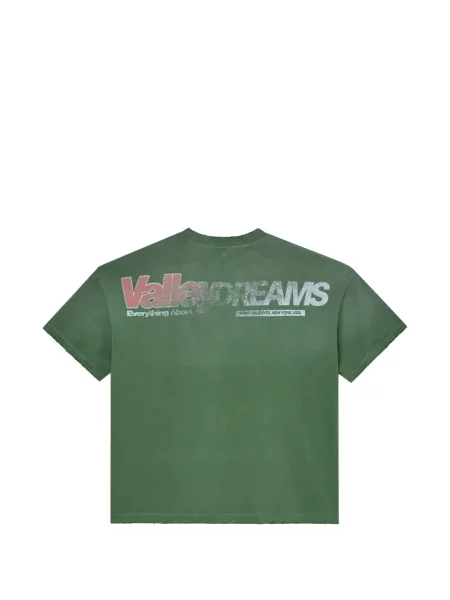 Tricou Vale cu imagine verde