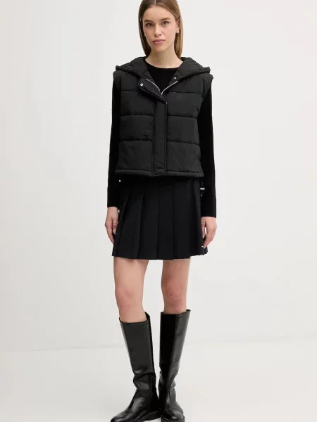 Безрукавка Sisley зимова чорний