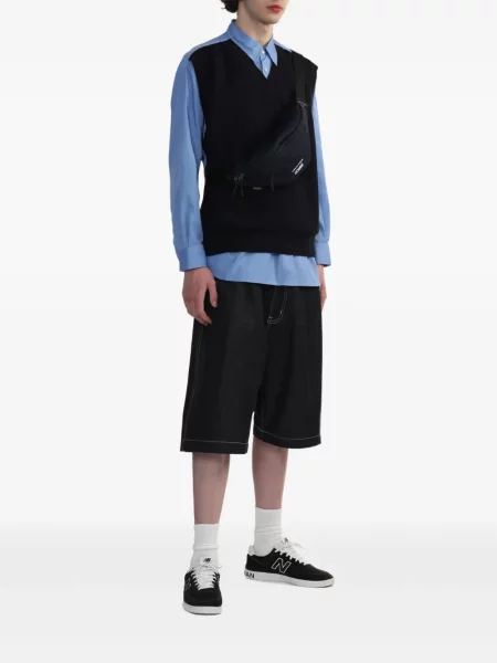 Чанта Comme Des Garçons Homme с принт синьо