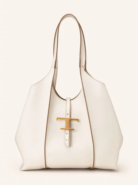 Tod's Torba Shopper Amanda weiss brązowa
