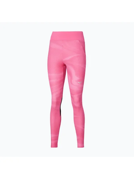 Olcsóbban. Női leggings Mizuno Nyomtatott sangria sunset. Méret: M rózsaszín