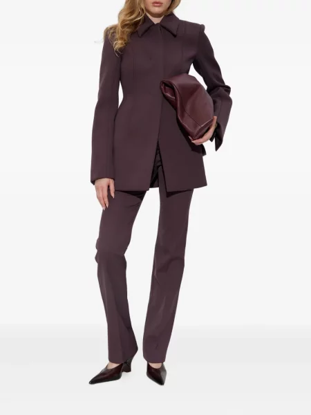 Pantaloni Sportmax roșu