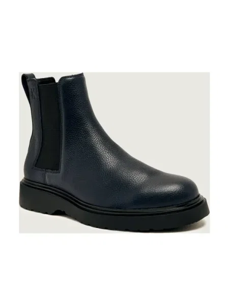 Calvin Klein Ghete Jodhpur Combat Ess Chelsea Boot Lth Bleumarin