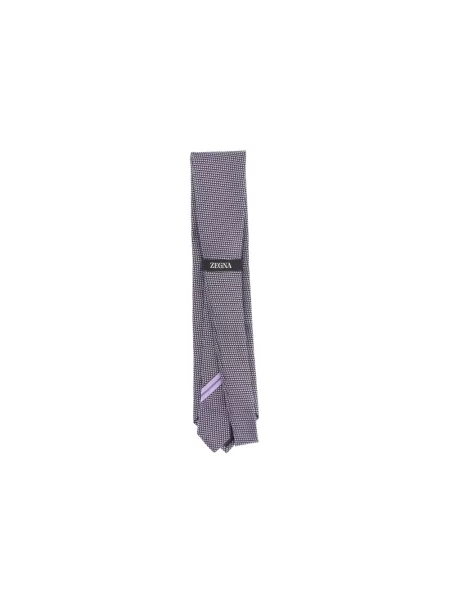 Krawat Zegna niebieski