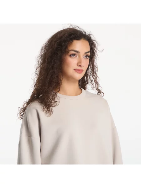 Nike Mikiny Impossiblysoft krémová šedá
