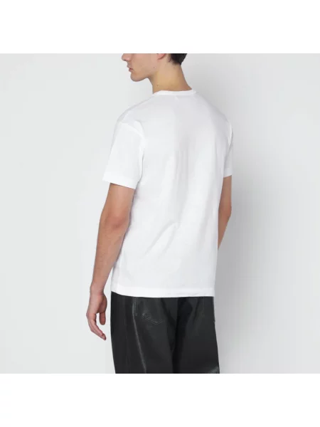 Koszulka polo Comme Des Garcons biała
