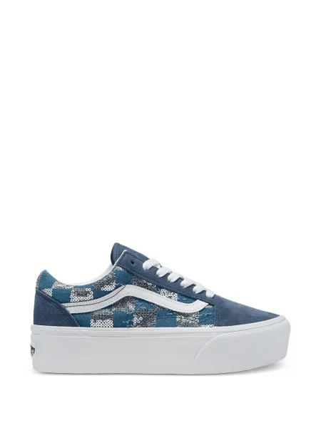 Platform talpú sneaker Vans Old Skool kék