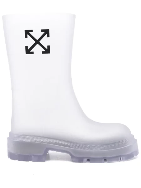 Botki Off-white białe