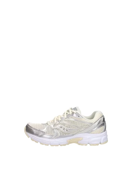 Lniane sneakersy Saucony beżowe