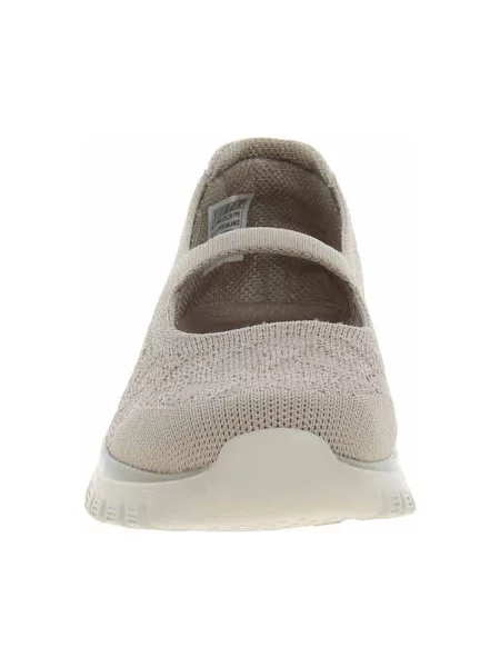 Baleríny Skechers béžová